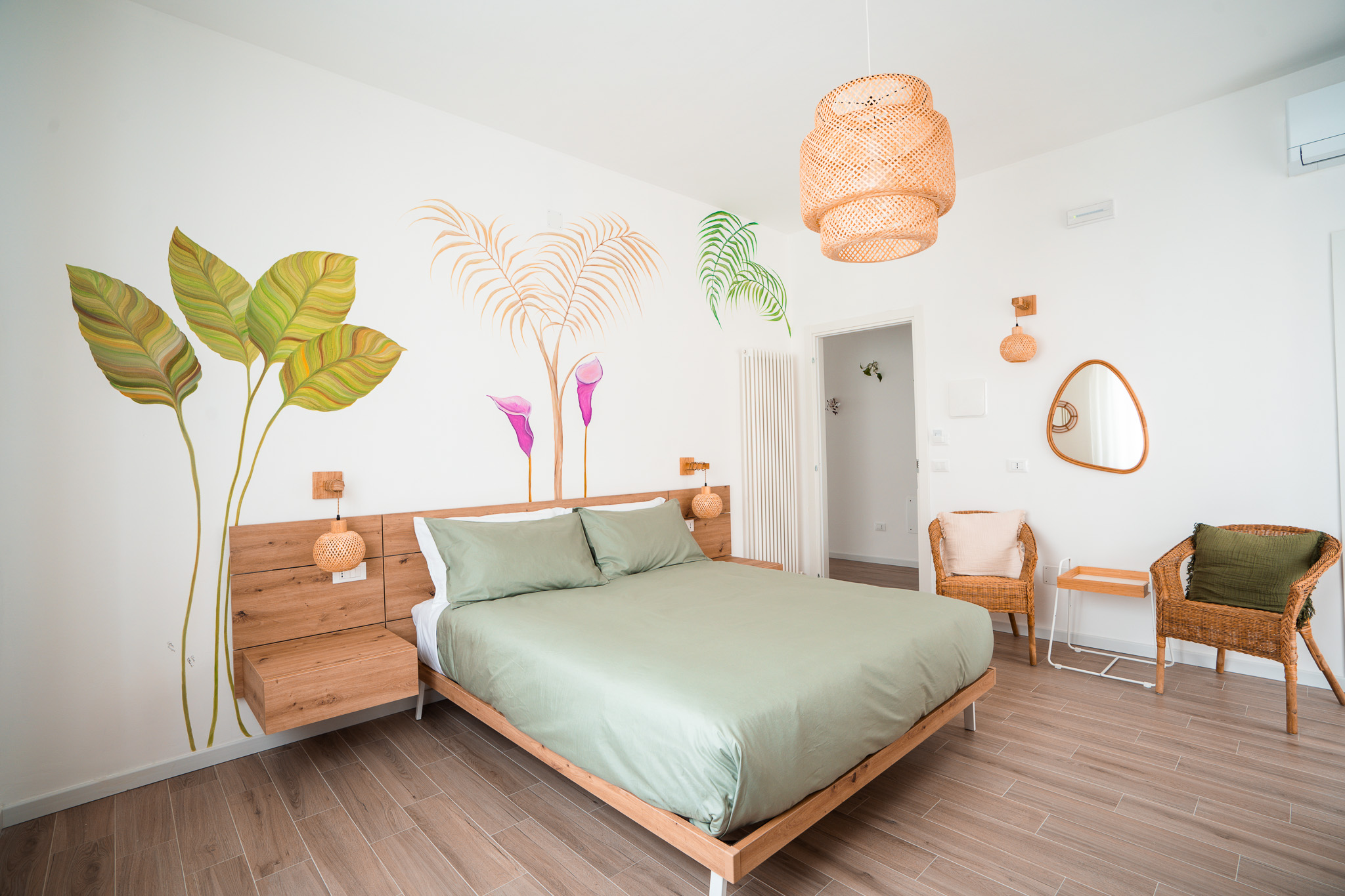 Camera Bali del B&B Adriatic Sunrise ad Alba Adriatica - vista principale