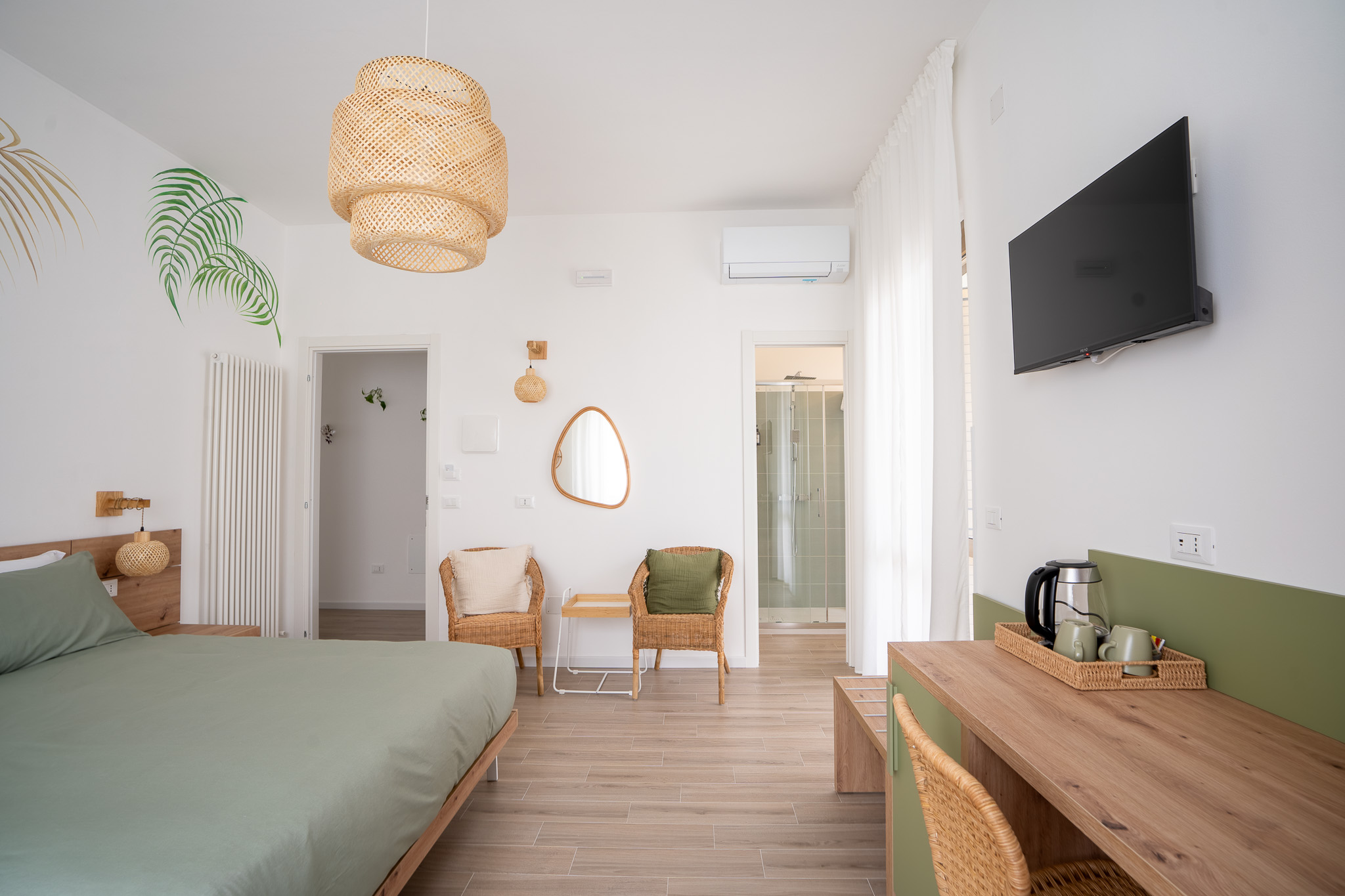 Dettagli arredamento Camera Bali - B&B Adriatic Sunrise Alba Adriatica
